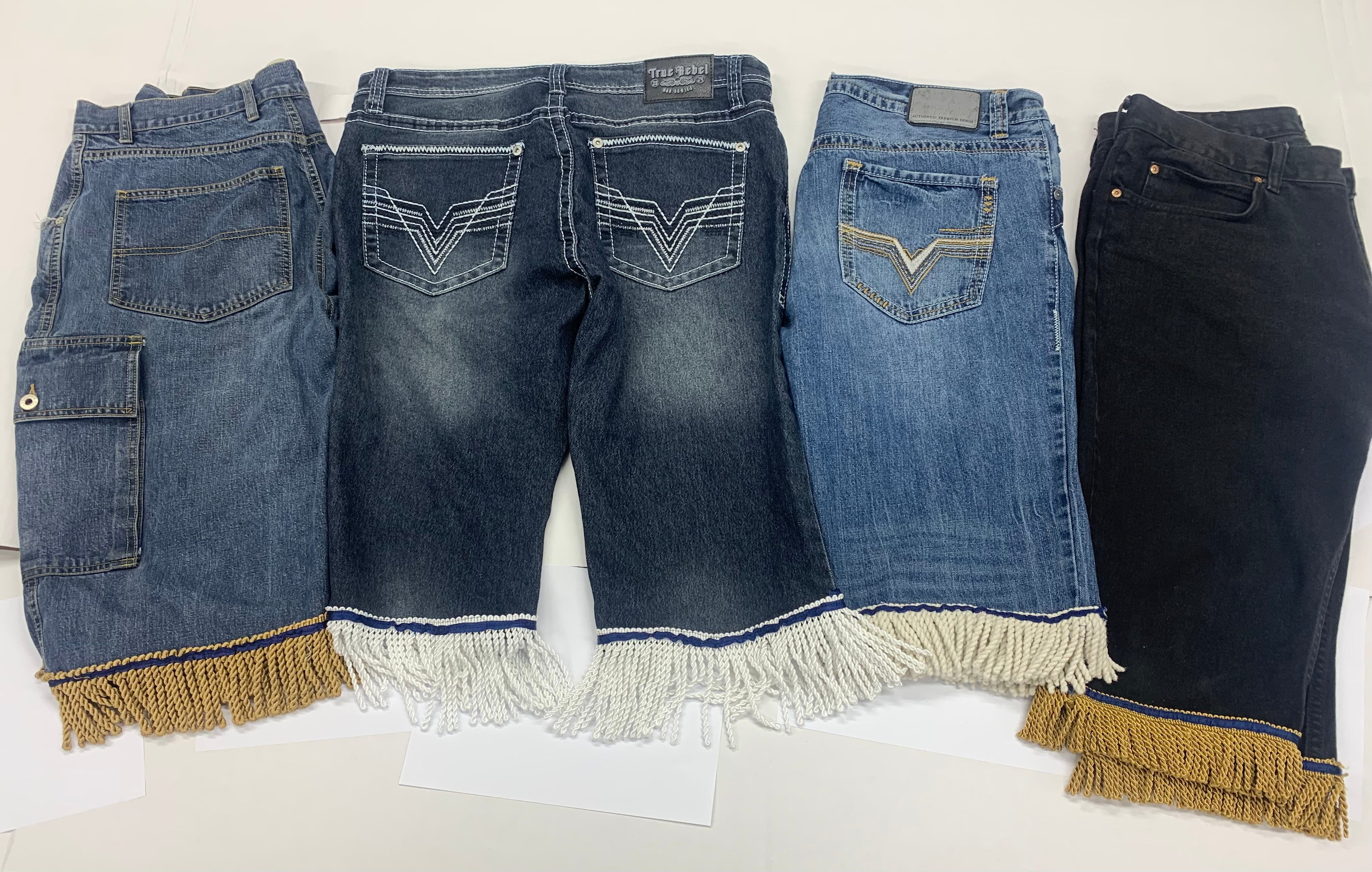 Fringe shorts