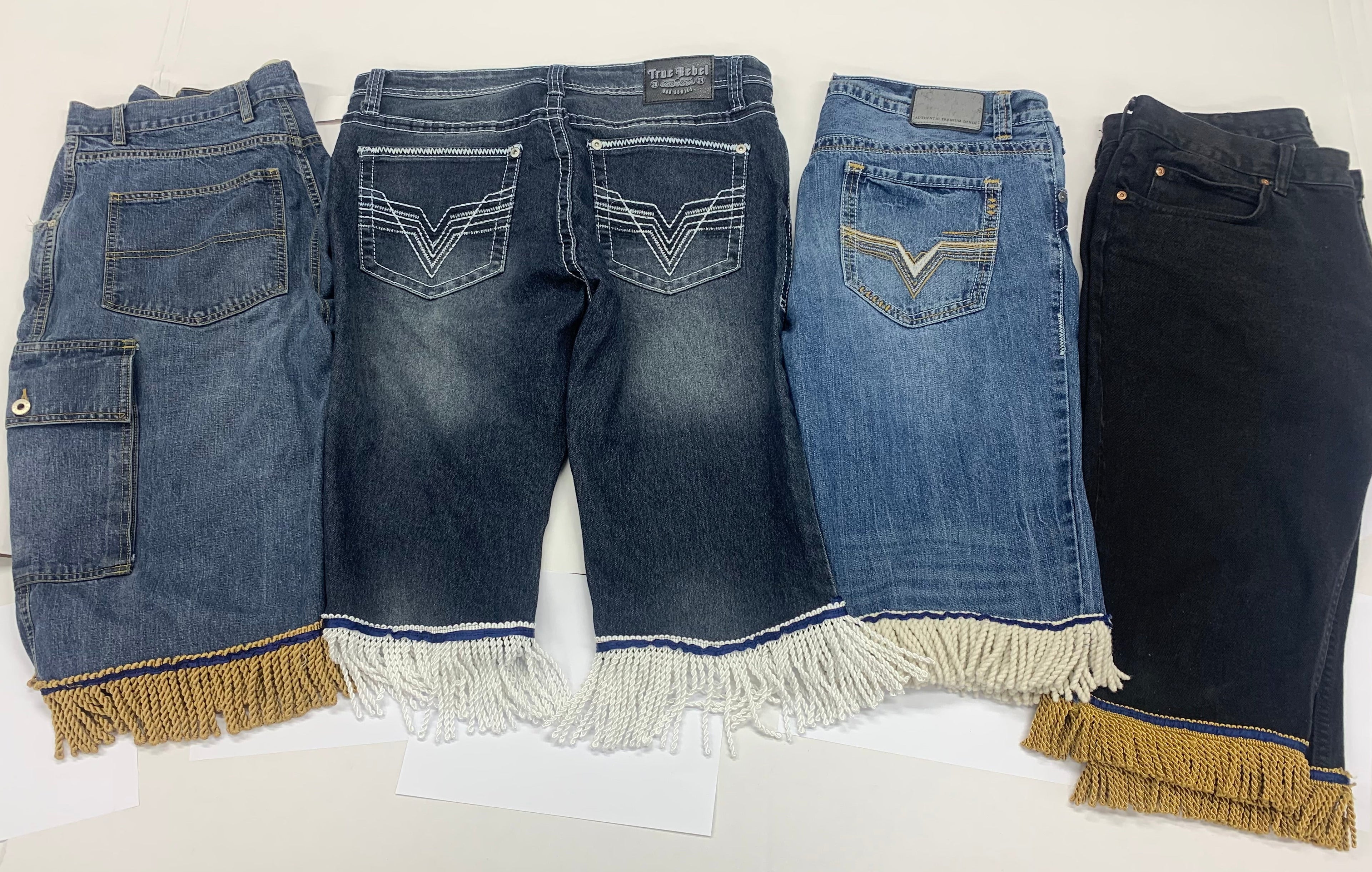 Fringe shorts
