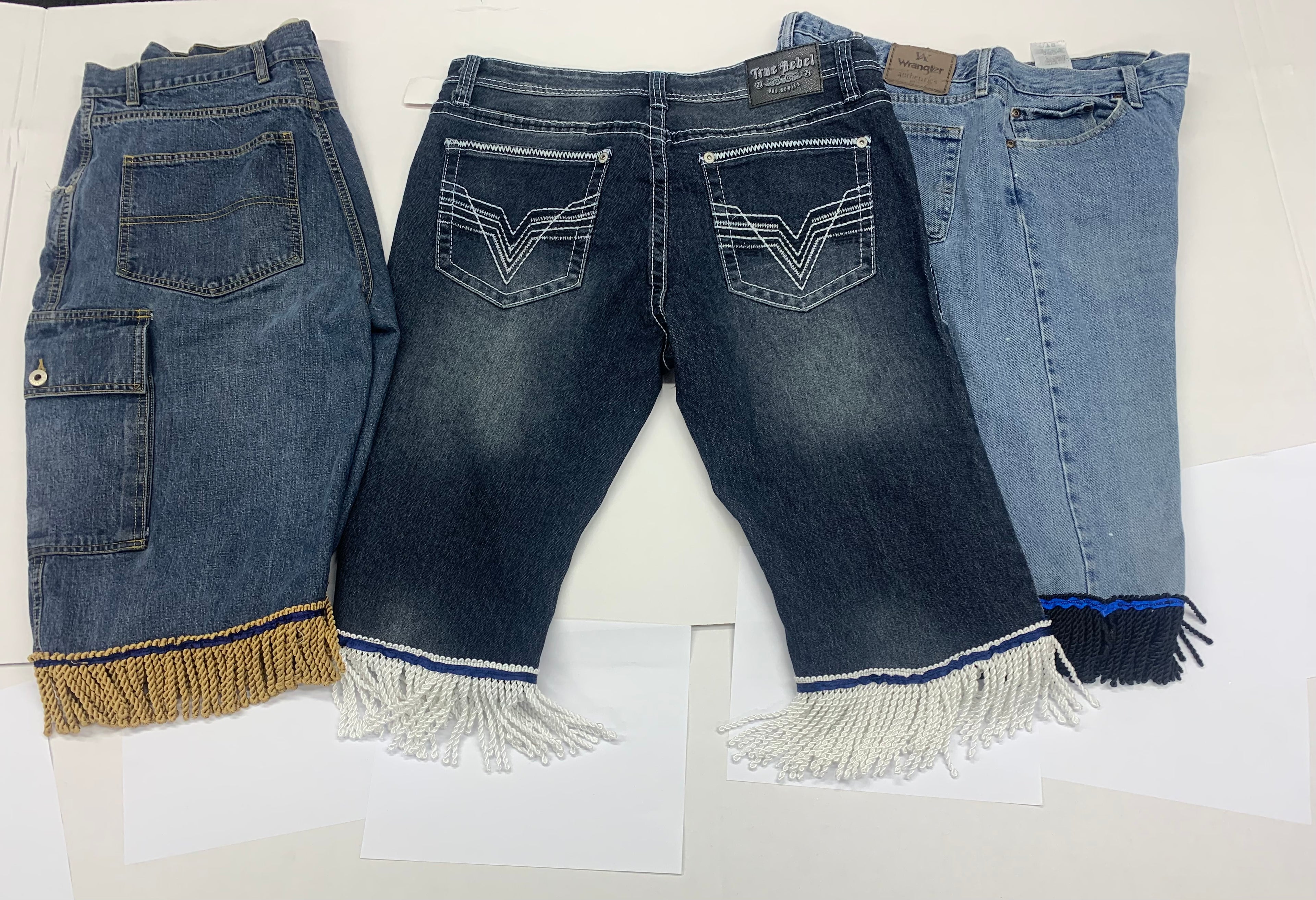 Fringe shorts