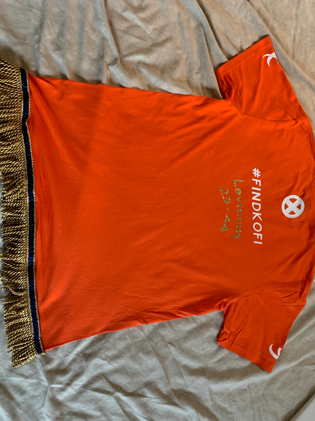 Glow in dark orange