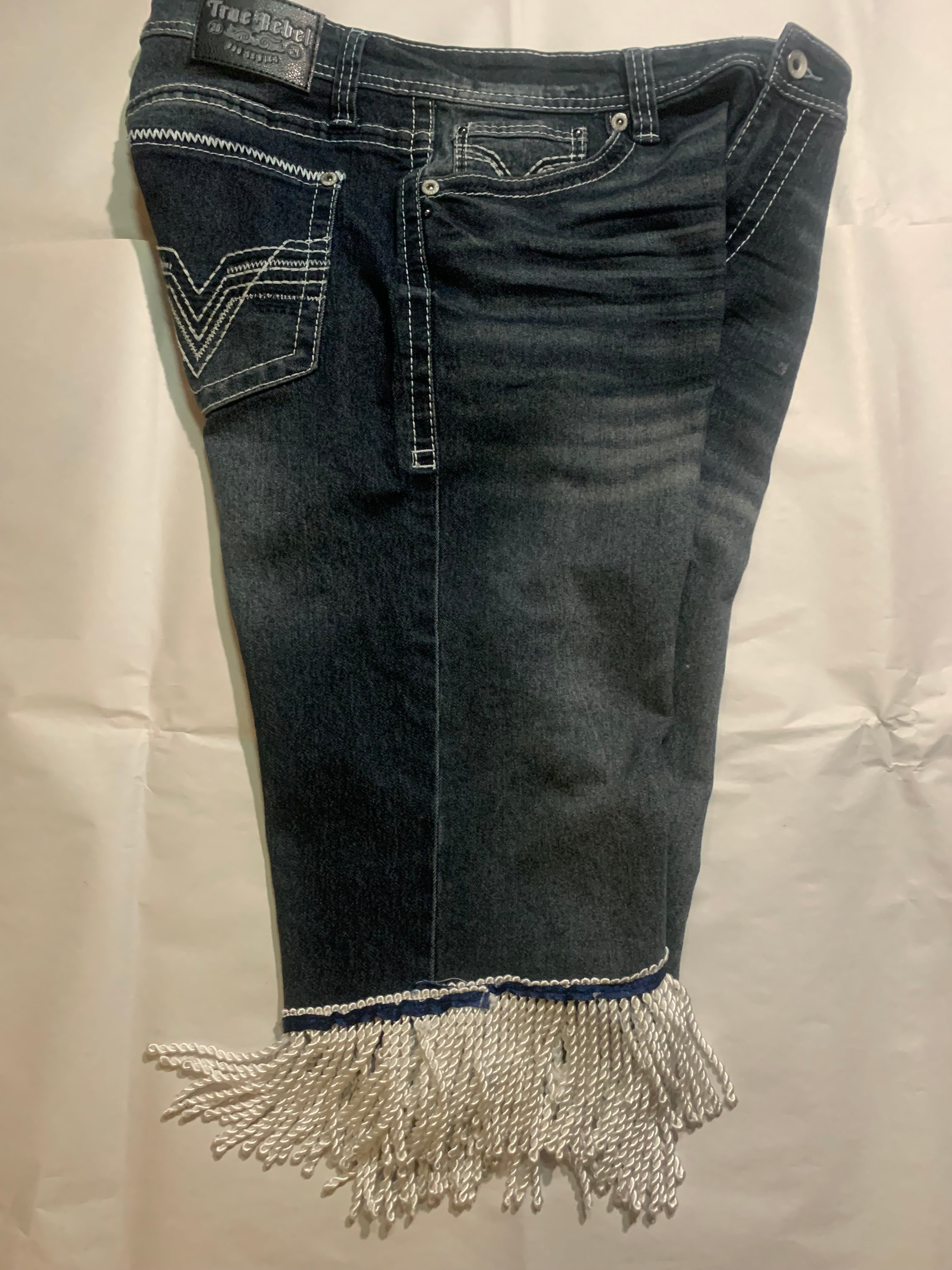 Fringe shorts