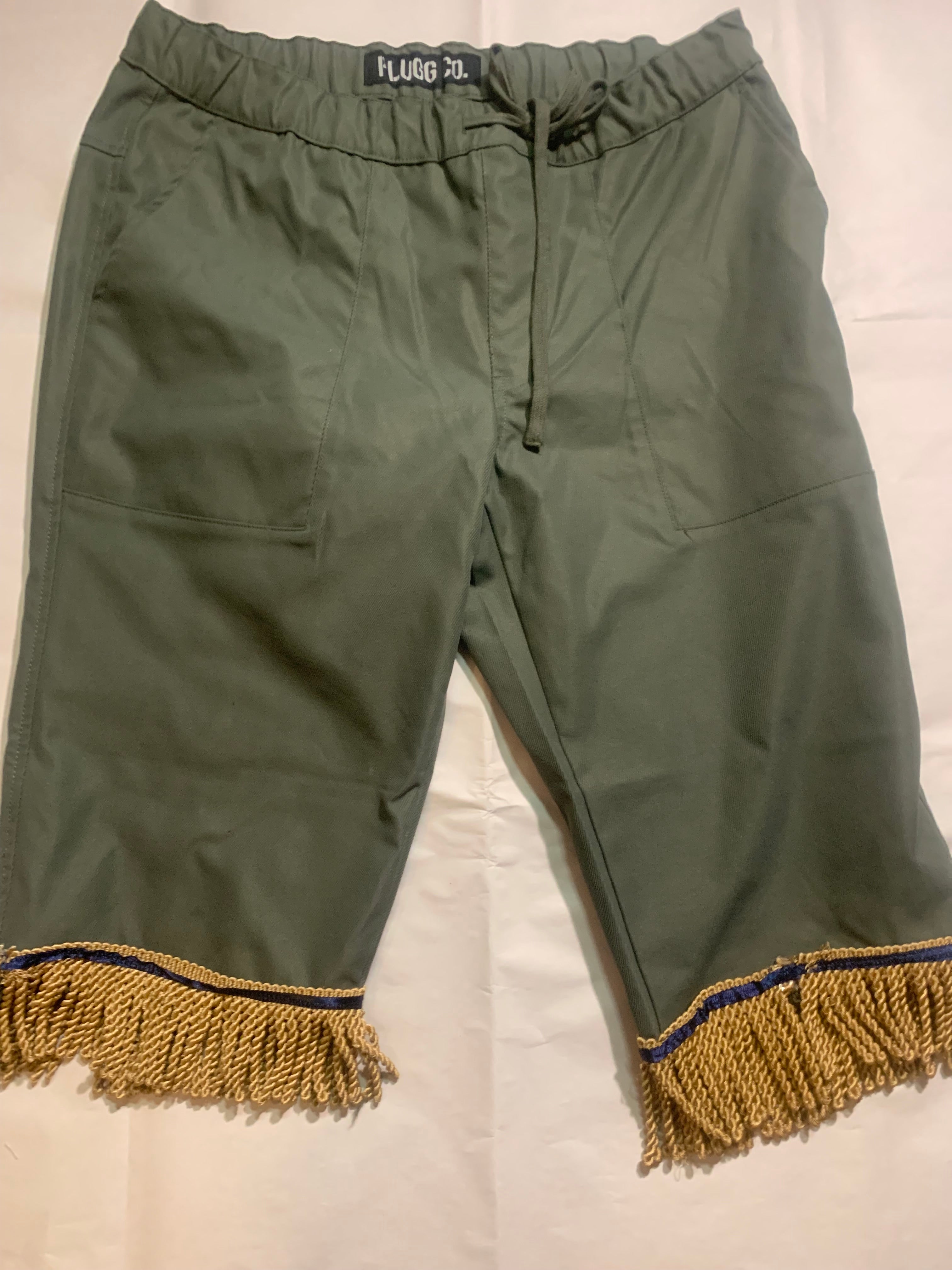 Fringed shorts
