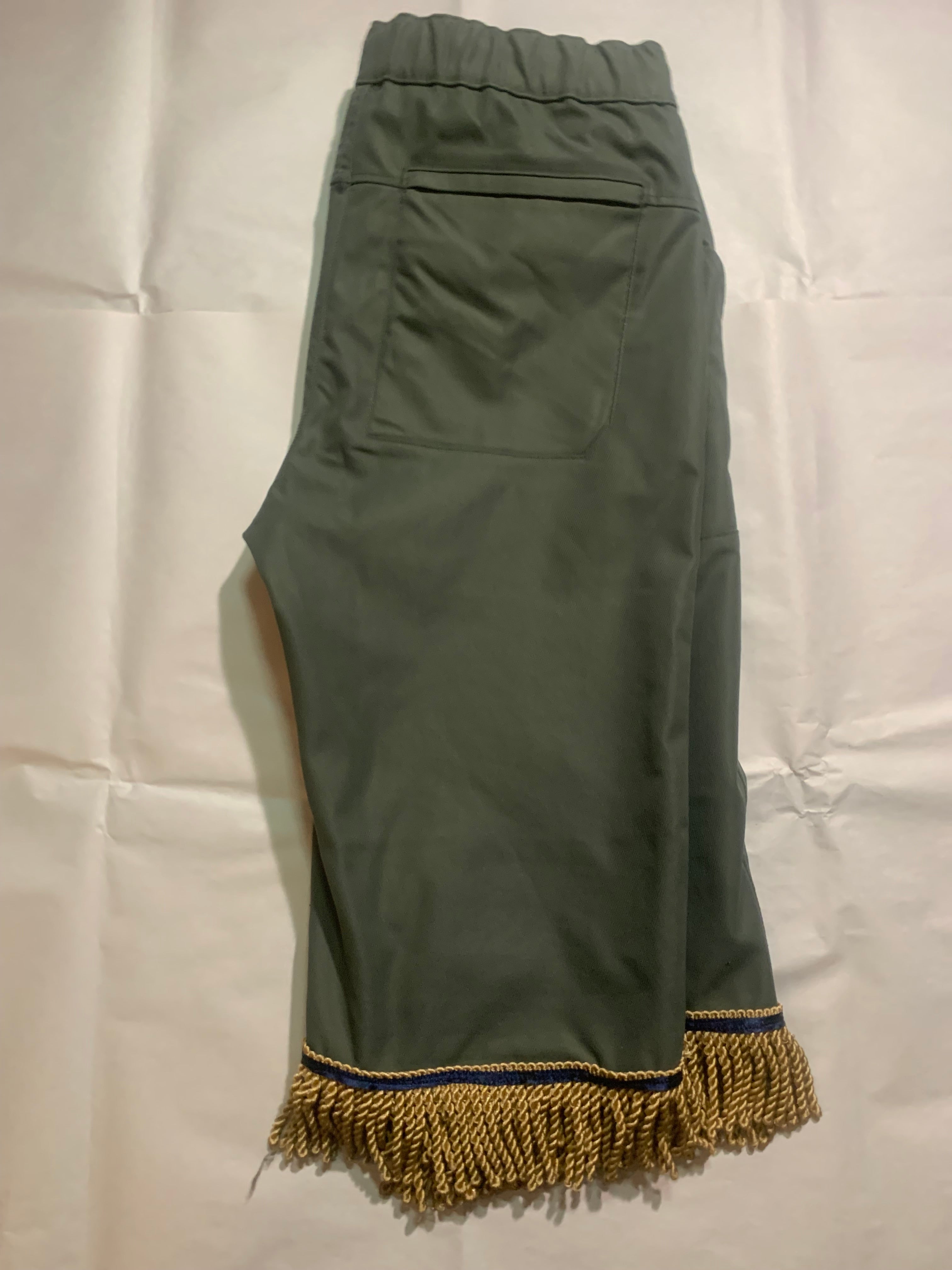 Fringed shorts