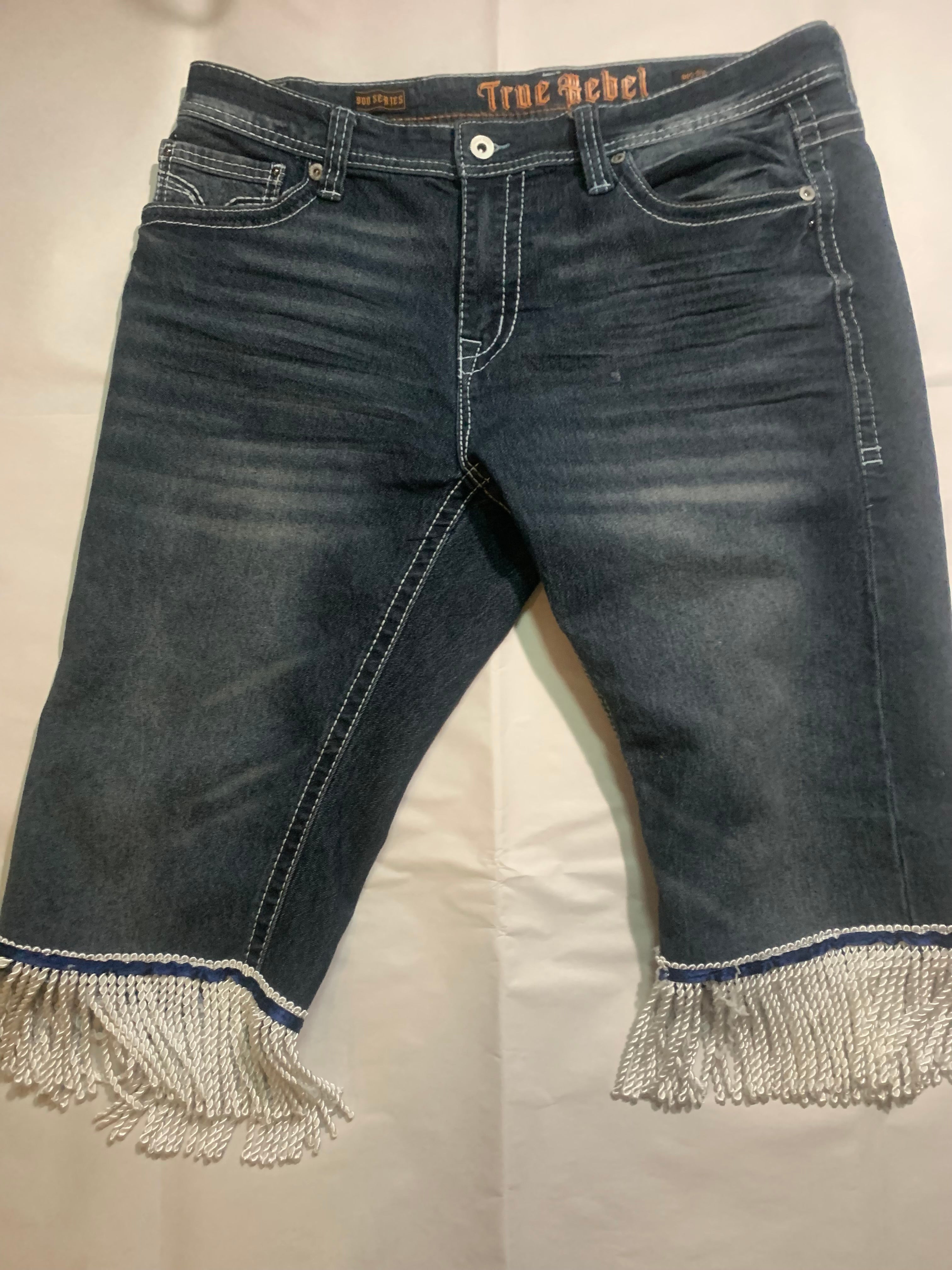 Fringe shorts